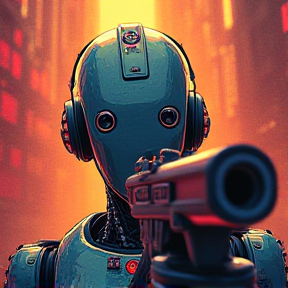 Robot gunshot