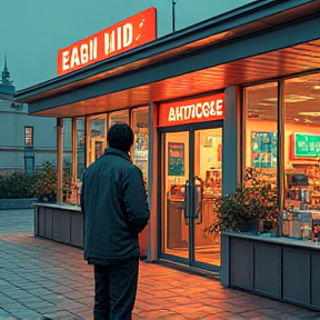 Engin und sein Kiosk