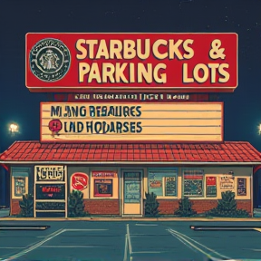 Starbucks & Parking Lots