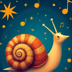 Tiny Trails of a Dreaming Snail