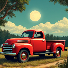 Truckin' Love in the Moonlight