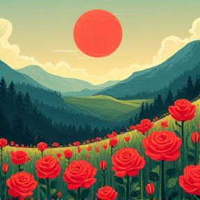 Roses on the Hill: