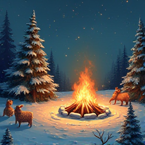 Campfire Christmas