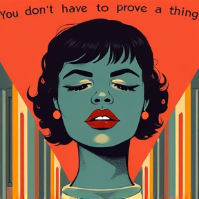 You don't have to prove a thing