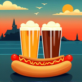 A Hot Dog, A Cold Beer, and Love