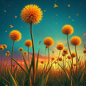 Electric Dandelions