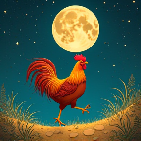 Chicken Dance on the Moon