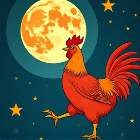 Chicken Dance on the Moon