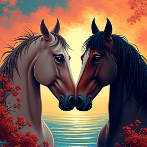 Equestrian Kisses