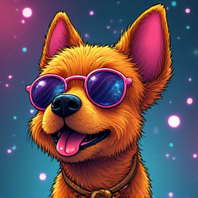 Funky Disco Dog