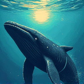 The Biggest Whale in the Sea