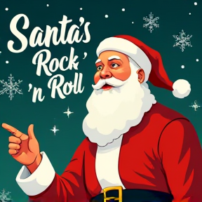 Santa's rock 'n' roll