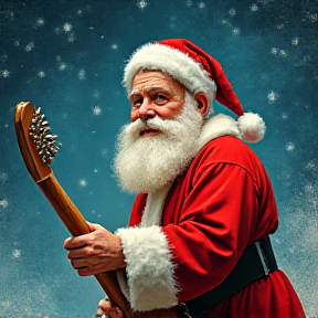 Santa's rock 'n' roll