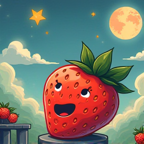 Jumping Strawberry