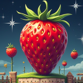 Jumping Strawberry