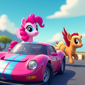 Racing in Equestria