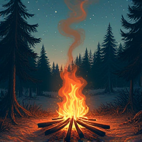 the campfire