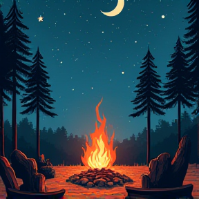 the campfire