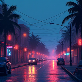 Neon Silent Dreams