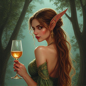 Elven Barmaid