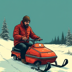 Steve Caves' Snowmobile Sunday