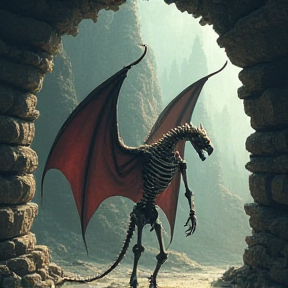 The Skeletal Dragon of Greystone