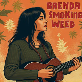 Brenda Smoking Weed