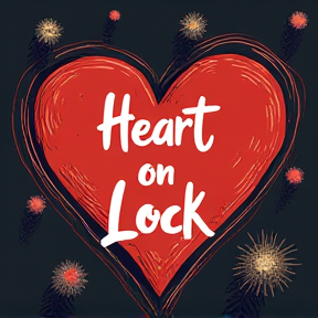 heart on lock