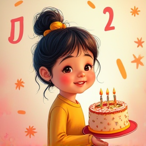 Happy Birthday Dhanvika