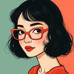 Girl in Glasses