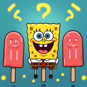 Emo SpongeBob Popsicles 