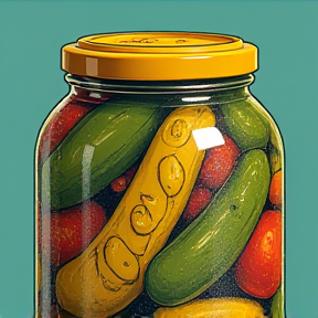 Pickle jar