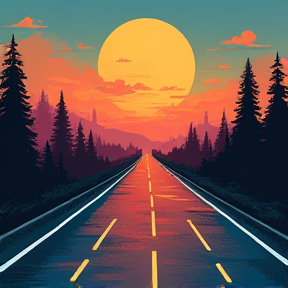 The road