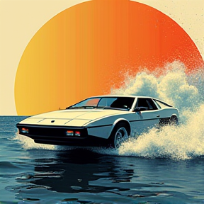 James Bond 007 Submarine Lotus Esprit