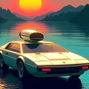 James Bond 007 Submarine Lotus Esprit