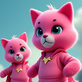 The Pink Cat Girls