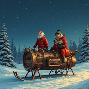 Steampunk Wonderland Christmas