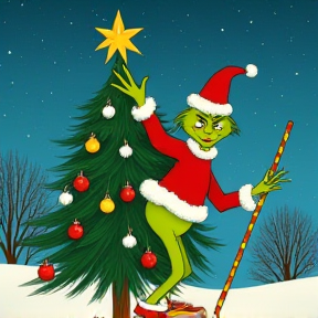 Grinch Steals Christmas