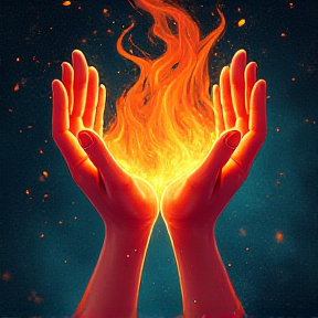 Fire in my hands