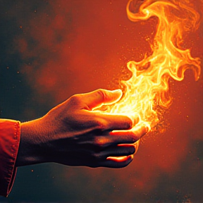 Fire in my hands