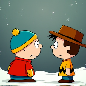 Cartman vs. Charlie Brown