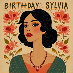 Geburtstag Sylvia