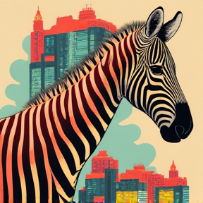 Z is for Zippy Zebra