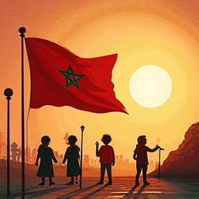 Independence Day in Morocco