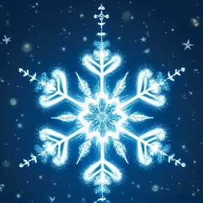 Magic snowflake