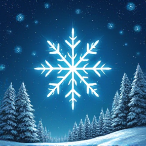 Magic snowflake