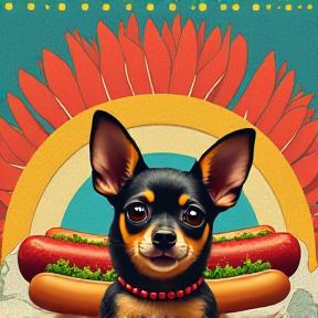 "Chihuahua Hotdog Dream"