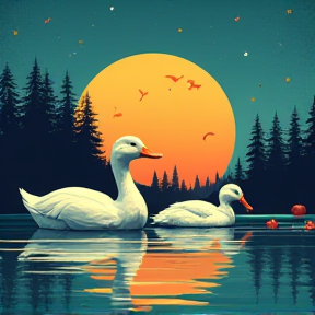 sleeping ducks