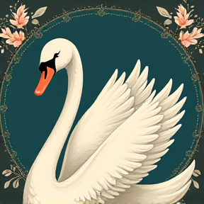 pretty swan