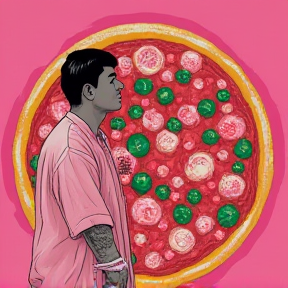 Pink Pizza